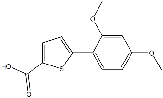 5-(2,4-dimethoxyphenyl)thiophene-2-carboxylic acid