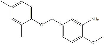  5-(2,4-dimethylphenoxymethyl)-2-methoxyaniline