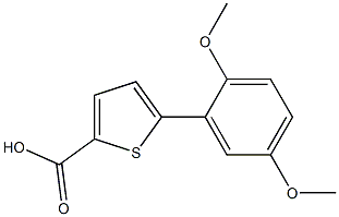 5-(2,5-dimethoxyphenyl)thiophene-2-carboxylic acid
