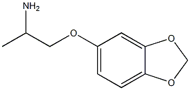 5-(2-aminopropoxy)-2H-1,3-benzodioxole Structure