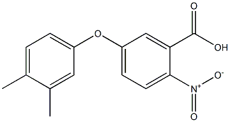 5-(3,4-dimethylphenoxy)-2-nitrobenzoic acid|