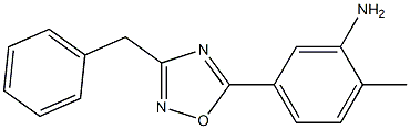 5-(3-benzyl-1,2,4-oxadiazol-5-yl)-2-methylaniline