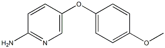 5-(4-methoxyphenoxy)pyridin-2-amine Structure