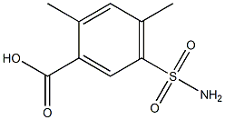 5-(aminosulfonyl)-2,4-dimethylbenzoic acid