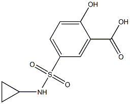 5-(cyclopropylsulfamoyl)-2-hydroxybenzoic acid