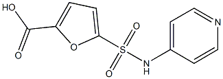  5-(pyridin-4-ylsulfamoyl)furan-2-carboxylic acid