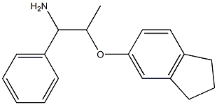  5-[(1-amino-1-phenylpropan-2-yl)oxy]-2,3-dihydro-1H-indene