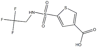 5-[(2,2,2-trifluoroethyl)sulfamoyl]thiophene-3-carboxylic acid