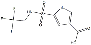  5-[(2,2,2-trifluoroethyl)sulfamoyl]thiophene-3-carboxylic acid