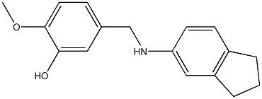 5-[(2,3-dihydro-1H-inden-5-ylamino)methyl]-2-methoxyphenol