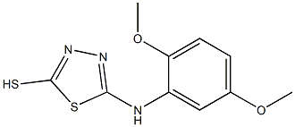 5-[(2,5-dimethoxyphenyl)amino]-1,3,4-thiadiazole-2-thiol|
