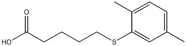 5-[(2,5-dimethylphenyl)sulfanyl]pentanoic acid