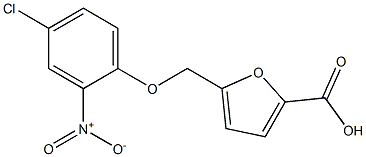 5-[(4-chloro-2-nitrophenoxy)methyl]-2-furoic acid