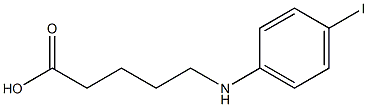 5-[(4-iodophenyl)amino]pentanoic acid