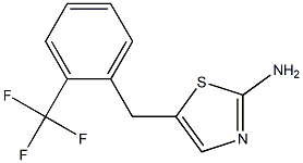 5-[2-(trifluoromethyl)benzyl]-1,3-thiazol-2-amine
