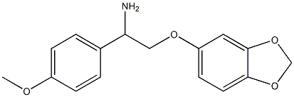 5-[2-amino-2-(4-methoxyphenyl)ethoxy]-2H-1,3-benzodioxole