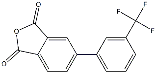 5-[3-(trifluoromethyl)phenyl]-2-benzofuran-1,3-dione 结构式