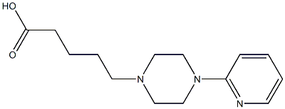 5-[4-(pyridin-2-yl)piperazin-1-yl]pentanoic acid|