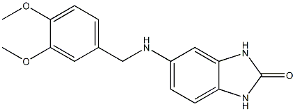 5-{[(3,4-dimethoxyphenyl)methyl]amino}-2,3-dihydro-1H-1,3-benzodiazol-2-one