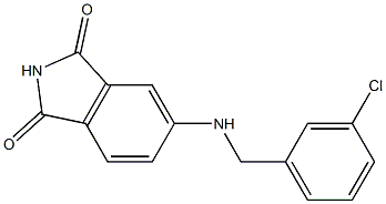  5-{[(3-chlorophenyl)methyl]amino}-2,3-dihydro-1H-isoindole-1,3-dione
