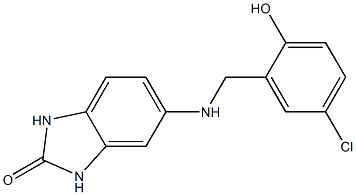 5-{[(5-chloro-2-hydroxyphenyl)methyl]amino}-2,3-dihydro-1H-1,3-benzodiazol-2-one