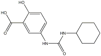 5-{[(cyclohexylamino)carbonyl]amino}-2-hydroxybenzoic acid|