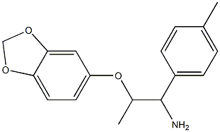 5-{[1-amino-1-(4-methylphenyl)propan-2-yl]oxy}-2H-1,3-benzodioxole|
