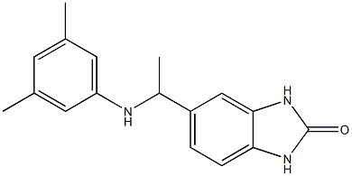 5-{1-[(3,5-dimethylphenyl)amino]ethyl}-2,3-dihydro-1H-1,3-benzodiazol-2-one