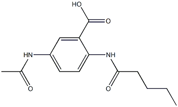 5-acetamido-2-pentanamidobenzoic acid|