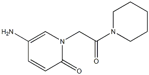 5-amino-1-[2-oxo-2-(piperidin-1-yl)ethyl]-1,2-dihydropyridin-2-one