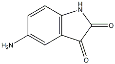 5-amino-2,3-dihydro-1H-indole-2,3-dione Structure