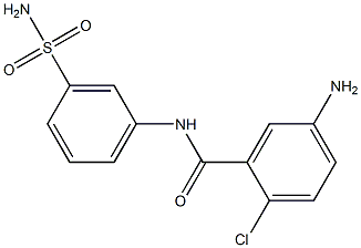 5-amino-2-chloro-N-(3-sulfamoylphenyl)benzamide|