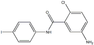 5-amino-2-chloro-N-(4-iodophenyl)benzamide Structure