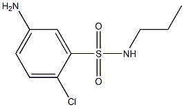  5-amino-2-chloro-N-propylbenzene-1-sulfonamide