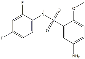 5-amino-N-(2,4-difluorophenyl)-2-methoxybenzene-1-sulfonamide