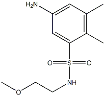 5-amino-N-(2-methoxyethyl)-2,3-dimethylbenzene-1-sulfonamide