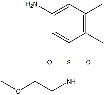 5-amino-N-(2-methoxyethyl)-2,3-dimethylbenzene-1-sulfonamide|