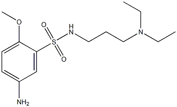 5-amino-N-[3-(diethylamino)propyl]-2-methoxybenzene-1-sulfonamide|