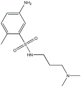 5-amino-N-[3-(dimethylamino)propyl]-2-methylbenzene-1-sulfonamide