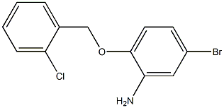  5-bromo-2-[(2-chlorophenyl)methoxy]aniline