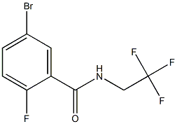 5-bromo-2-fluoro-N-(2,2,2-trifluoroethyl)benzamide