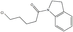 5-chloro-1-(2,3-dihydro-1H-indol-1-yl)pentan-1-one Struktur