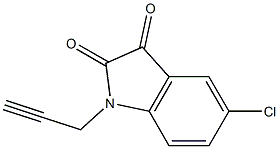 5-chloro-1-(prop-2-yn-1-yl)-2,3-dihydro-1H-indole-2,3-dione