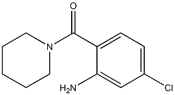 5-chloro-2-(piperidin-1-ylcarbonyl)aniline Struktur