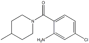  5-chloro-2-[(4-methylpiperidin-1-yl)carbonyl]aniline