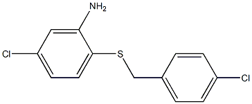 5-chloro-2-{[(4-chlorophenyl)methyl]sulfanyl}aniline