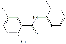 5-chloro-2-hydroxy-N-(3-methylpyridin-2-yl)benzamide