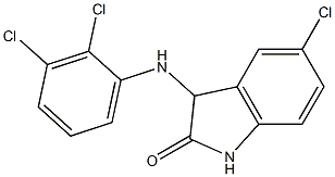 5-chloro-3-[(2,3-dichlorophenyl)amino]-2,3-dihydro-1H-indol-2-one