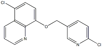 5-chloro-8-[(6-chloropyridin-3-yl)methoxy]quinoline