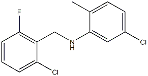 5-chloro-N-[(2-chloro-6-fluorophenyl)methyl]-2-methylaniline